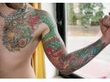 Japonský drak - tetování