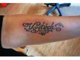 tetování nápisy,Tetování předloktí
