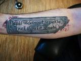 tetování na ruku napisy