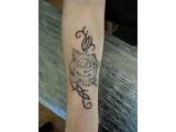 tetování růže